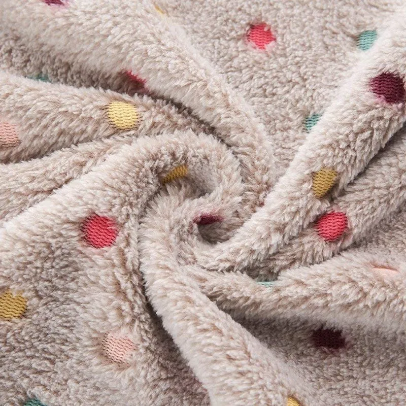 1 Pack 3 Blankets Super Soft Fluffy Premium Fleece Pet Blanket