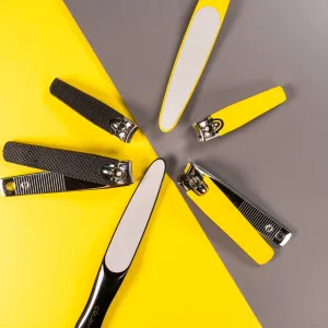 3pc Men's Manicure Silicon Finish Set