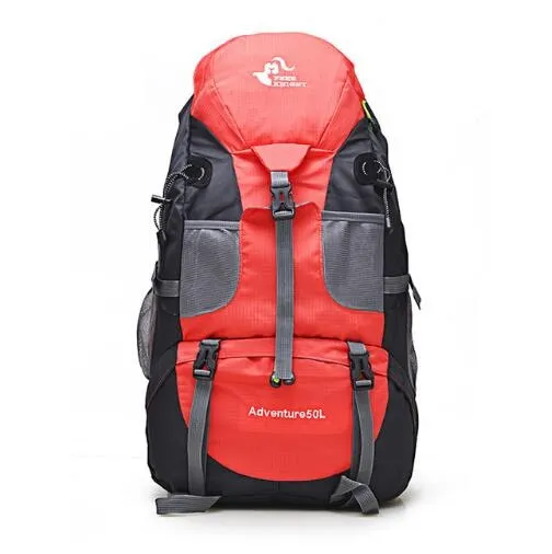 50L 60L Outdoor Hiking Backpacks Waterproof Camping Bag