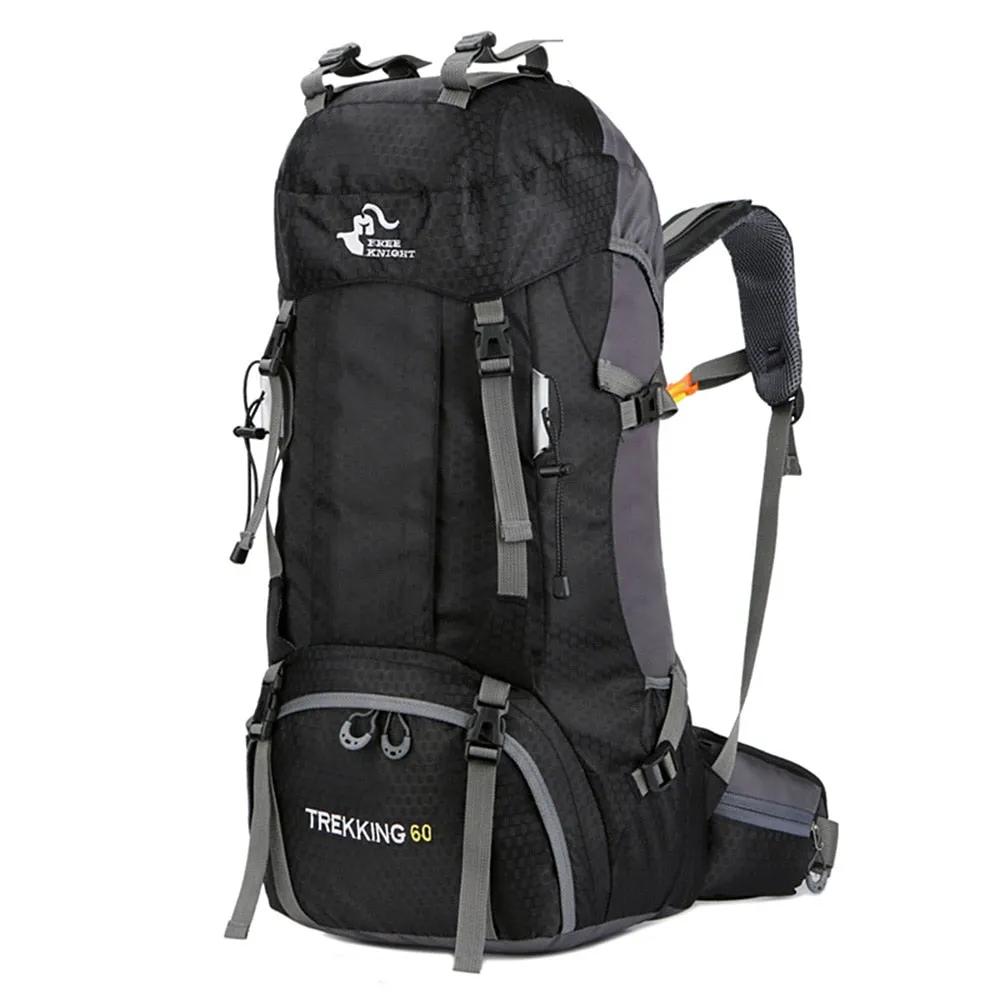 50L 60L Outdoor Hiking Backpacks Waterproof Camping Bag