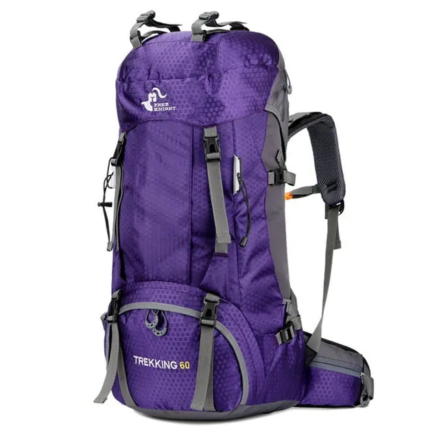 50L 60L Outdoor Hiking Backpacks Waterproof Camping Bag