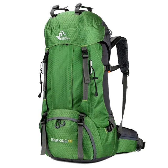 50L 60L Outdoor Hiking Backpacks Waterproof Camping Bag