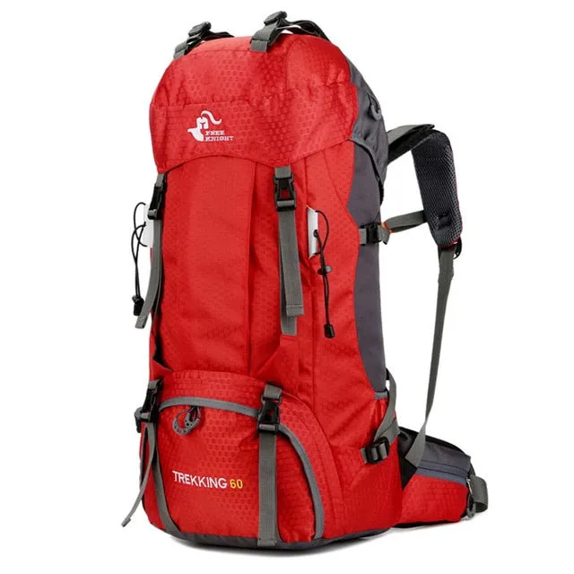 50L 60L Outdoor Hiking Backpacks Waterproof Camping Bag