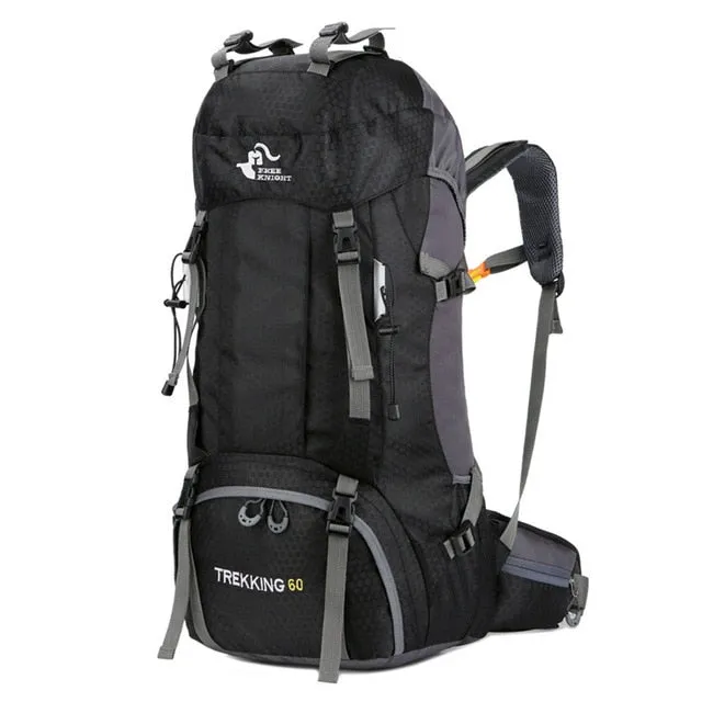 50L 60L Outdoor Hiking Backpacks Waterproof Camping Bag