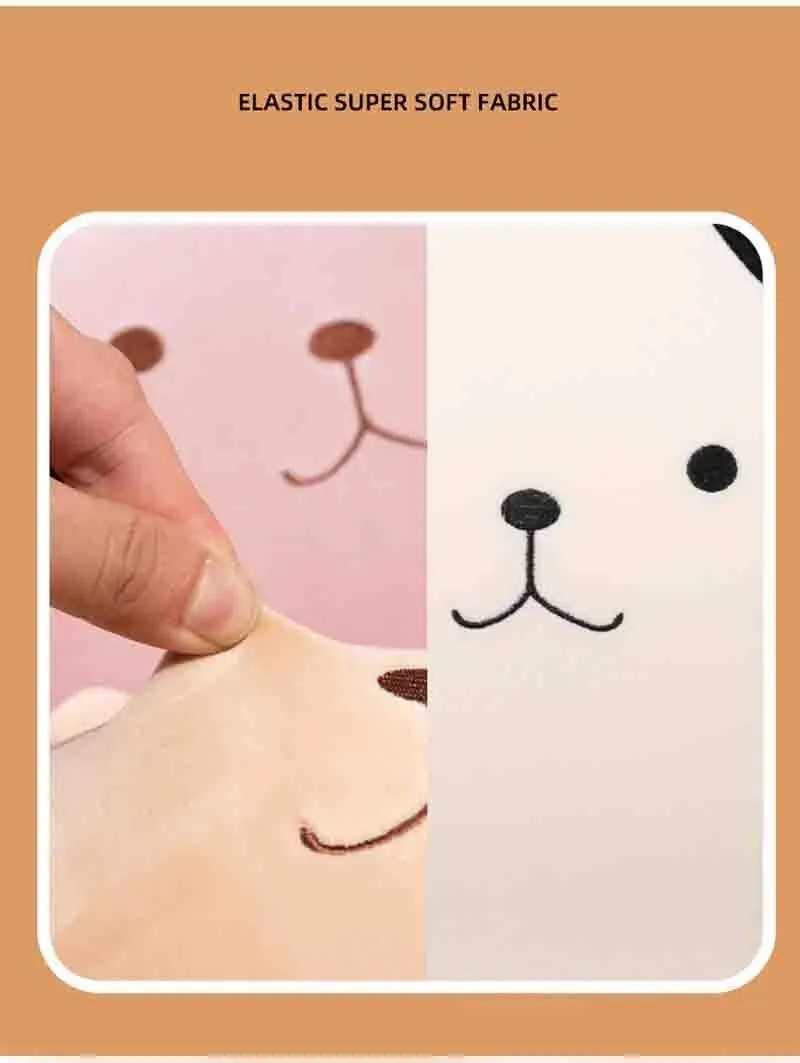 Adorable Cartoon Cat Memory Foam Desk Cushion - Ergonomic Comfort for Your Workspace