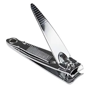 ASA Techmed 24 pcs Professional Stainless Steel Fingernail Clipper - Sharpest Stainless Steel Clipper - Manicure Pedicure Accessories, Grooming Tools, Nail Care Tools for Travel, Home, Purse