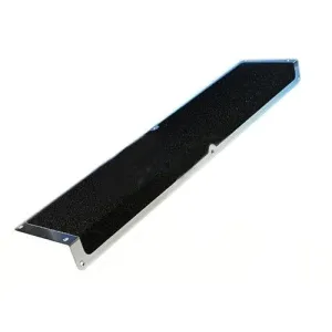 Bolt Down Anti Slip Aluminium Plate - L-Shaped