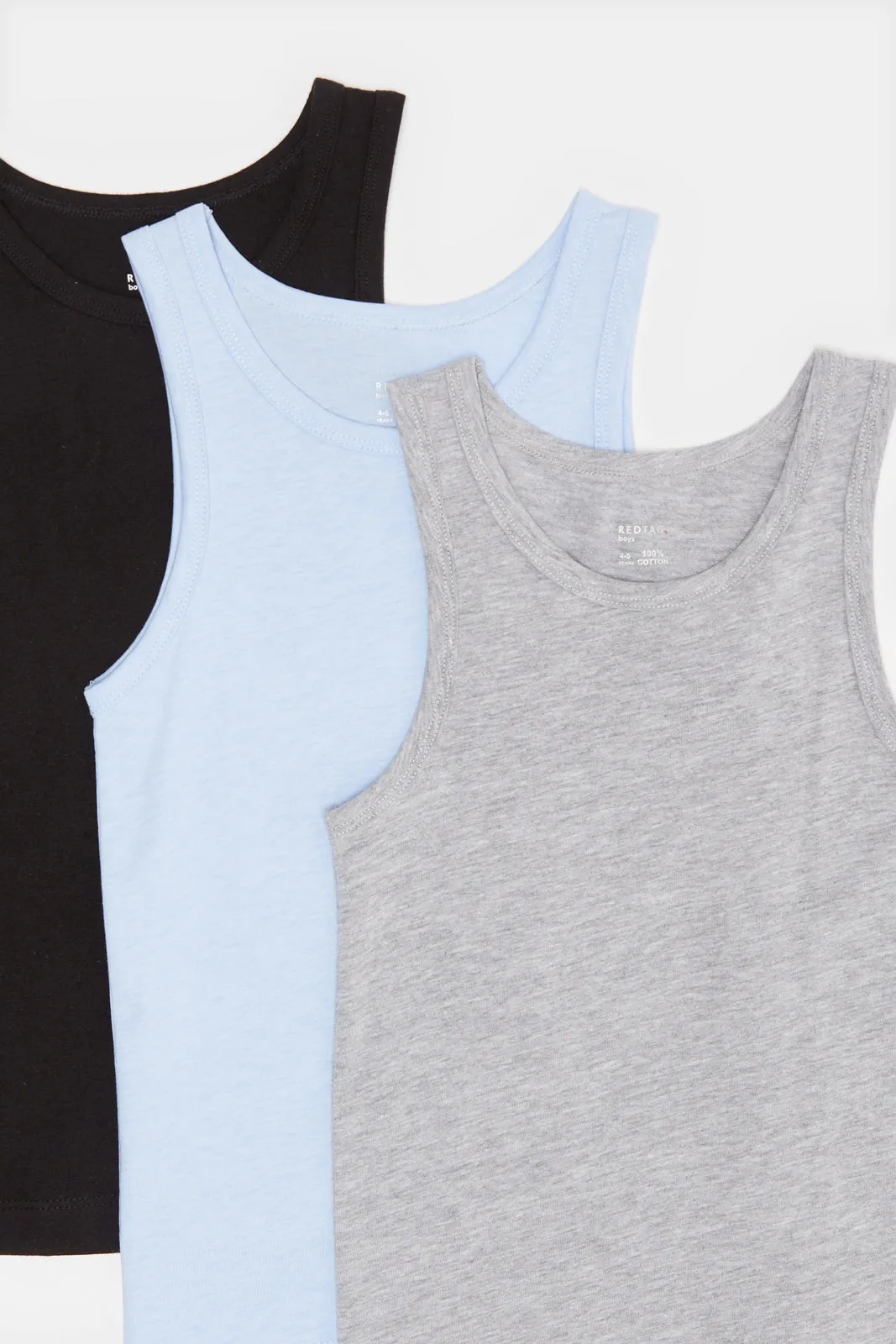 Boys Assorted Vest Set (Pack of 3)