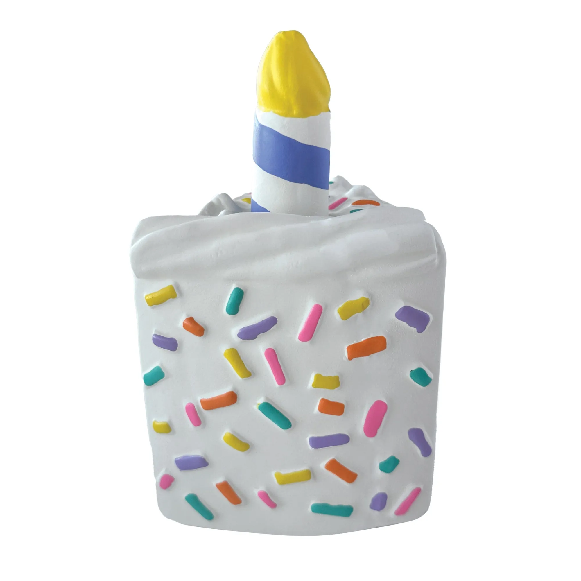 chewy birthday cake toy - white