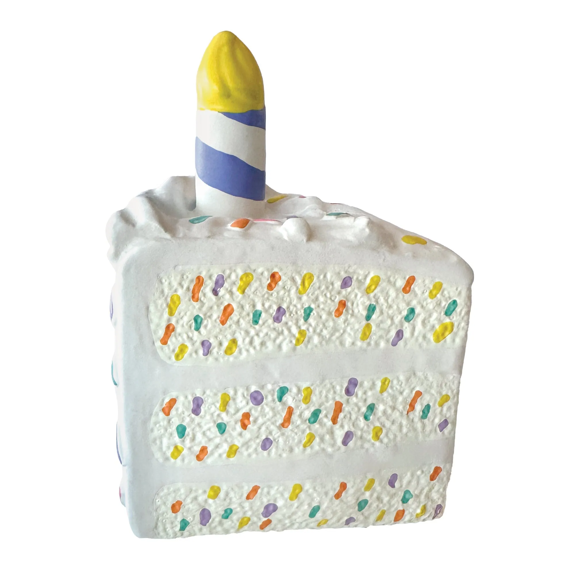 chewy birthday cake toy - white