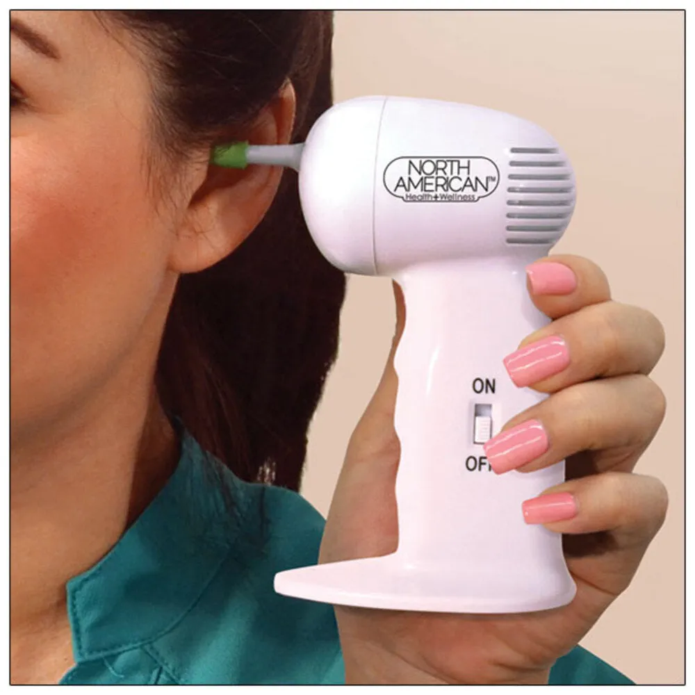 Cordless Ear Vac - Gentle & Powerful Earwax Remover