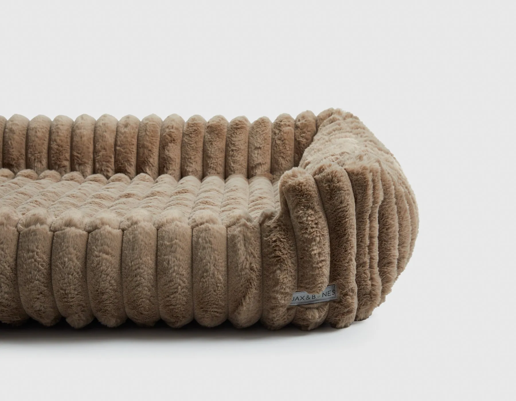 Corduroy Taupe Big Dog XL Ortho Lounge