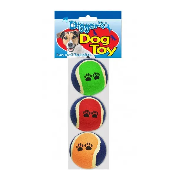 Digger’s Tennis Ball 3-Packs