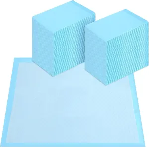 FluffyDream Super Absorbent Waterproof Dog and Puppy Pet Training Pad, Housebreaking Pet Pad,Blue (22"x22" (50PCS))