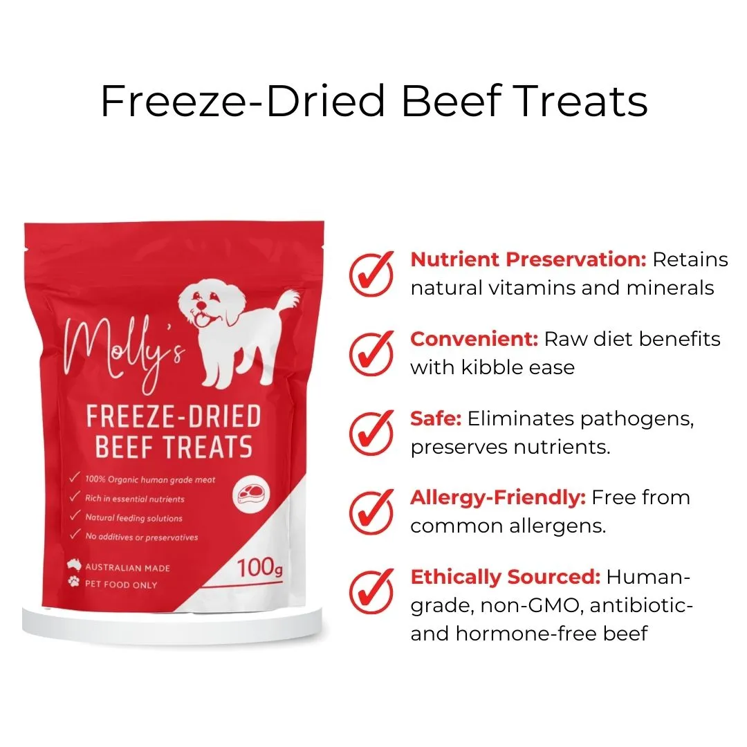 Freeze-Dried Beef Treats