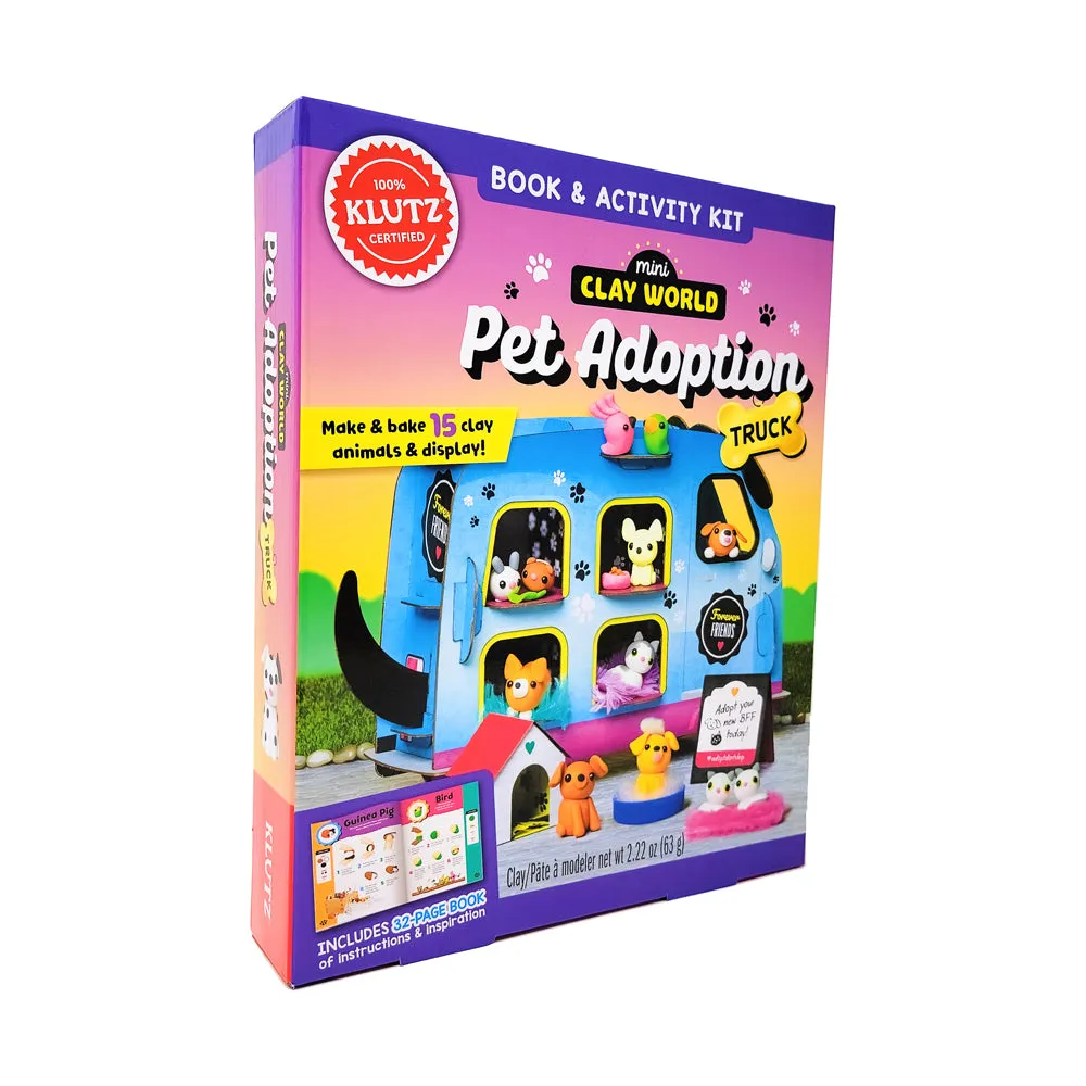 Klutz Mini Clay World Pet Adoption Truck Craft Kit