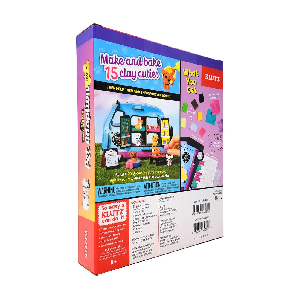 Klutz Mini Clay World Pet Adoption Truck Craft Kit