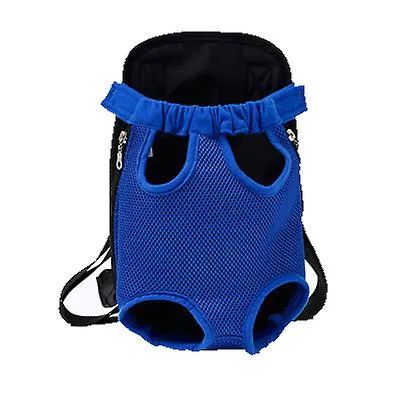L 38*23cm color bar Outdoor portable pet bag, breathable Mesh backpack for cats and dogs AZ19601