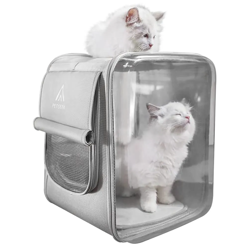 LIFEBEA Pet Dog Cat Carriers Backpack Soft Sided Pet Travel Carrier Bag