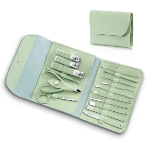 Manicure Set Professional Nail Clippers Pedicure Kit, 16 pcs Stainless Steel Grooming Kit with Luxurious
