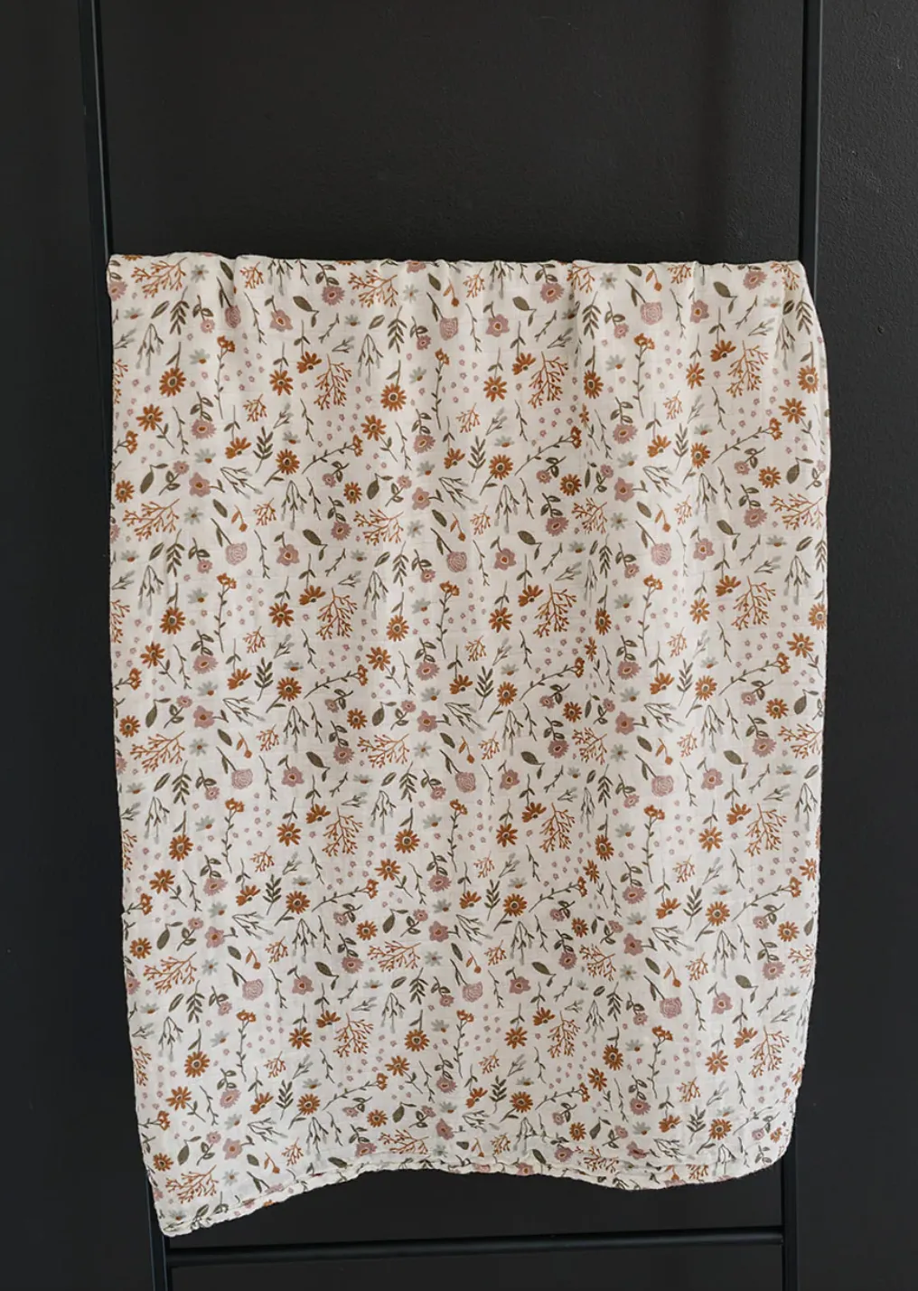 Meadow Floral Muslin Swaddle