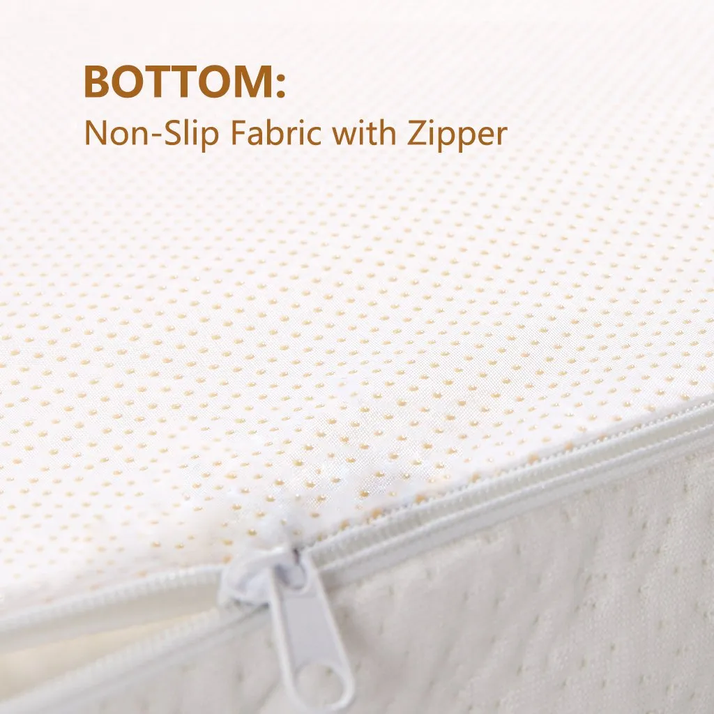 Memory Foam Mattress Topper 3 Inch Small Double with Cover