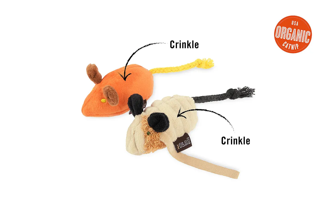 Menacing Mice Catnip Toy Set