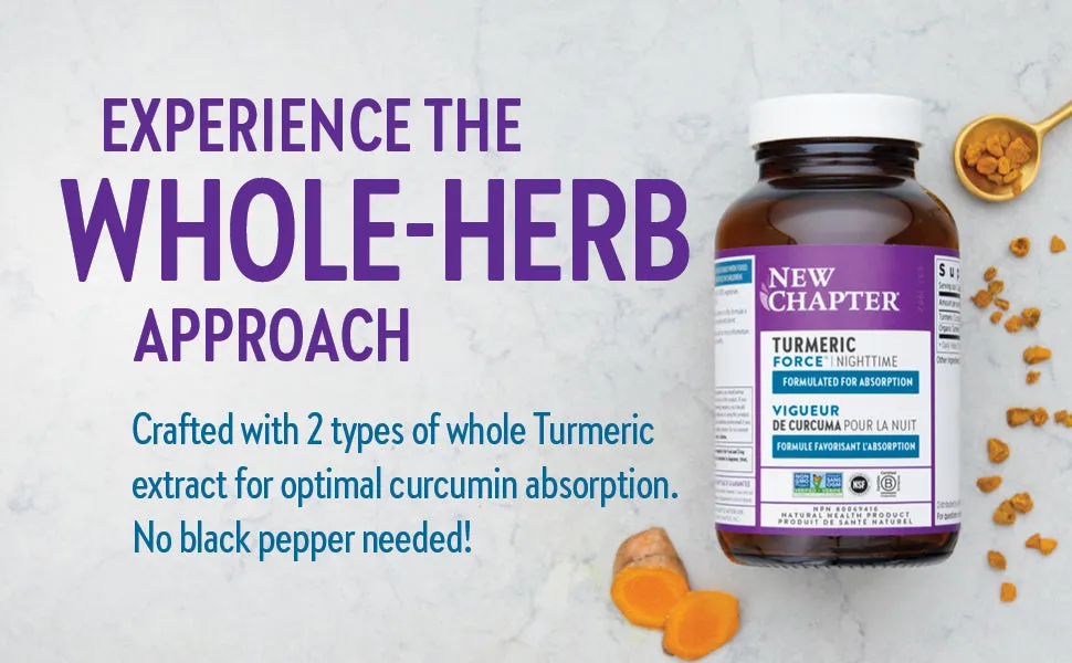 New Chapter® Turmeric Force Nighttime