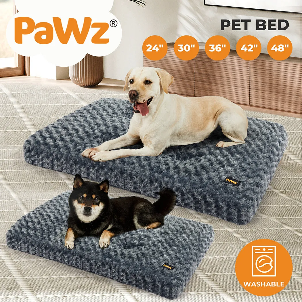 PaWz Calming Pet Bed – Soft, Plush & Washable
