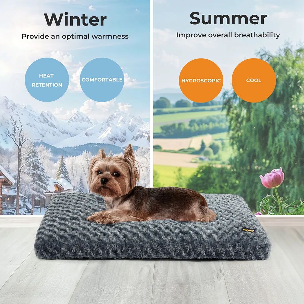 PaWz Calming Pet Bed – Soft, Plush & Washable
