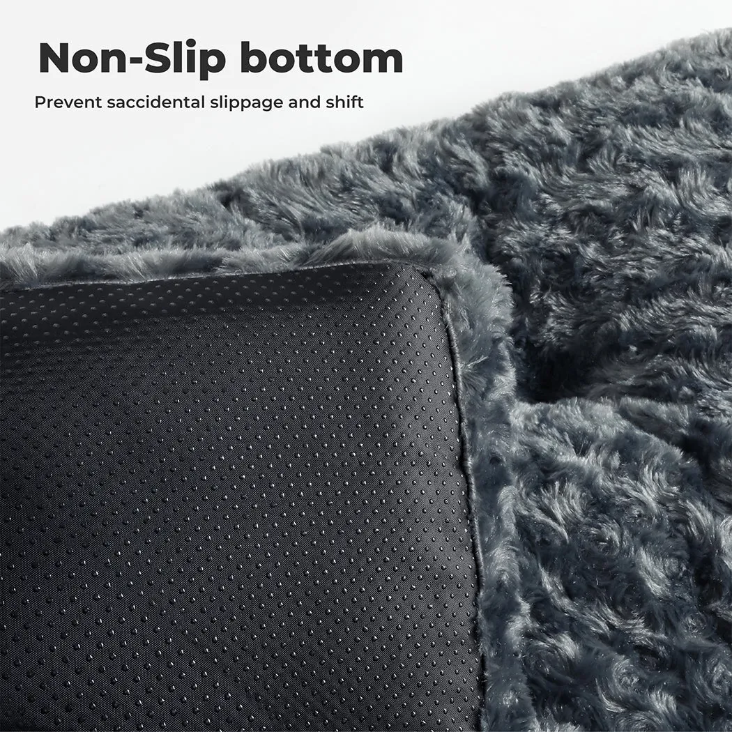 PaWz Calming Pet Bed – Soft, Plush & Washable