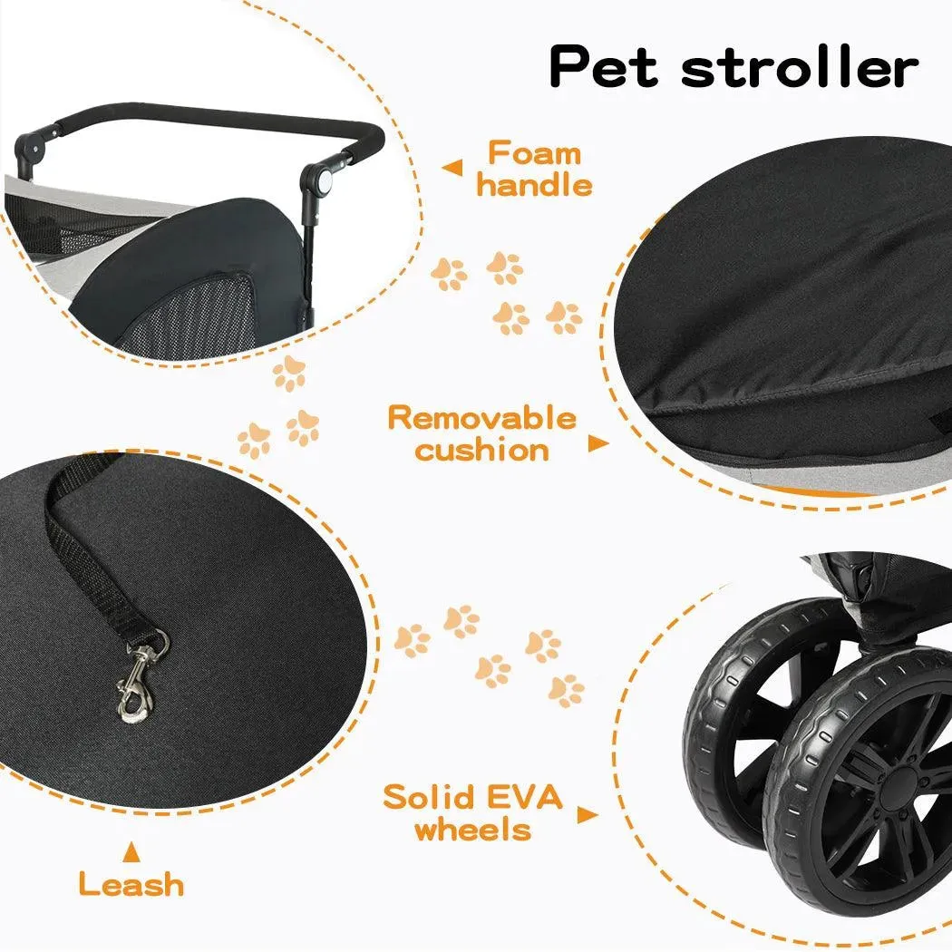 PaWz Pet Stroller 4 Wheel