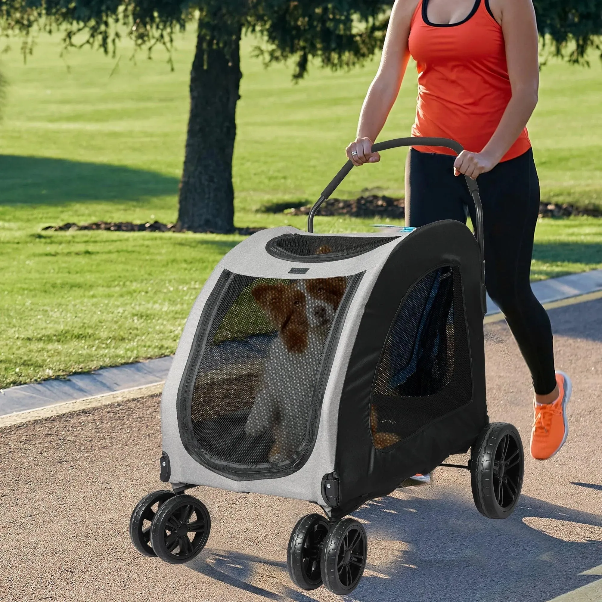 PaWz Pet Stroller 4 Wheel
