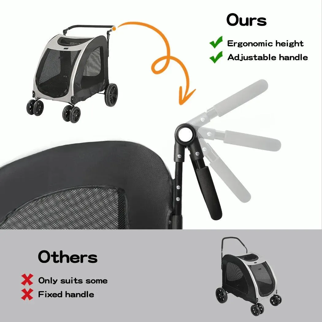 PaWz Pet Stroller 4 Wheel
