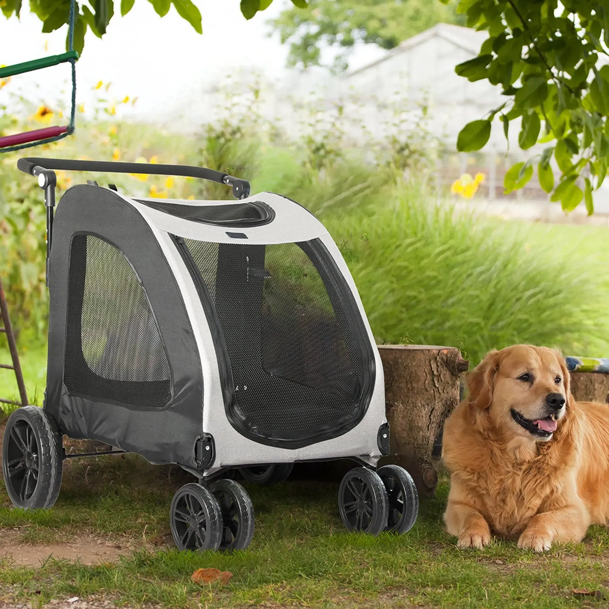 PaWz Pet Stroller 4 Wheel