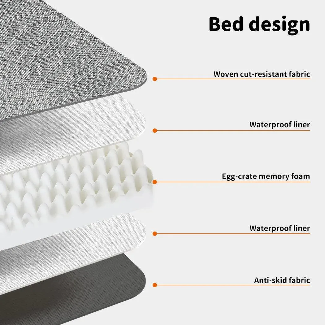 Pawz Premium Heavy Duty Memory Foam Orthopedic Pet Bed
