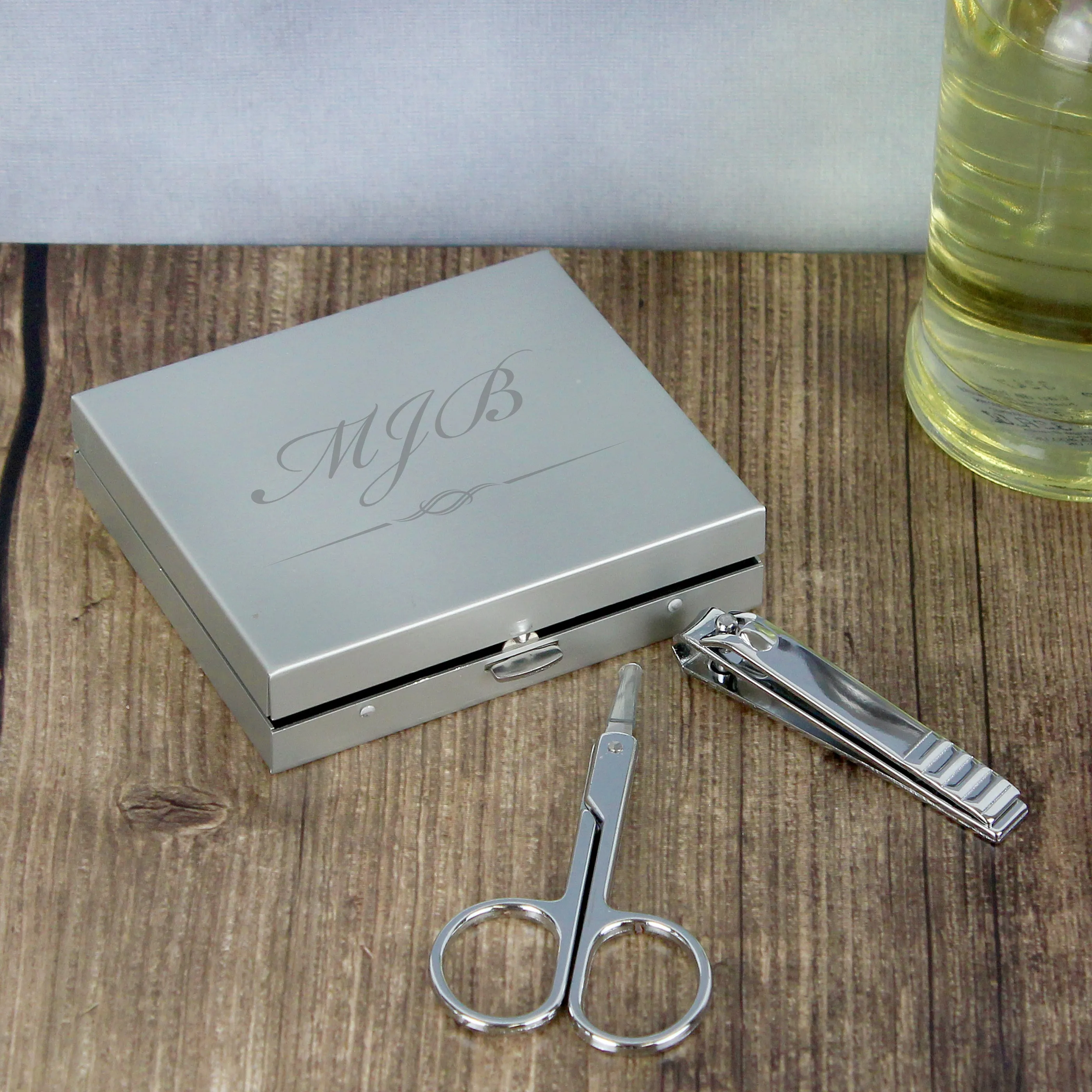 Personalised Initials Manicure Set