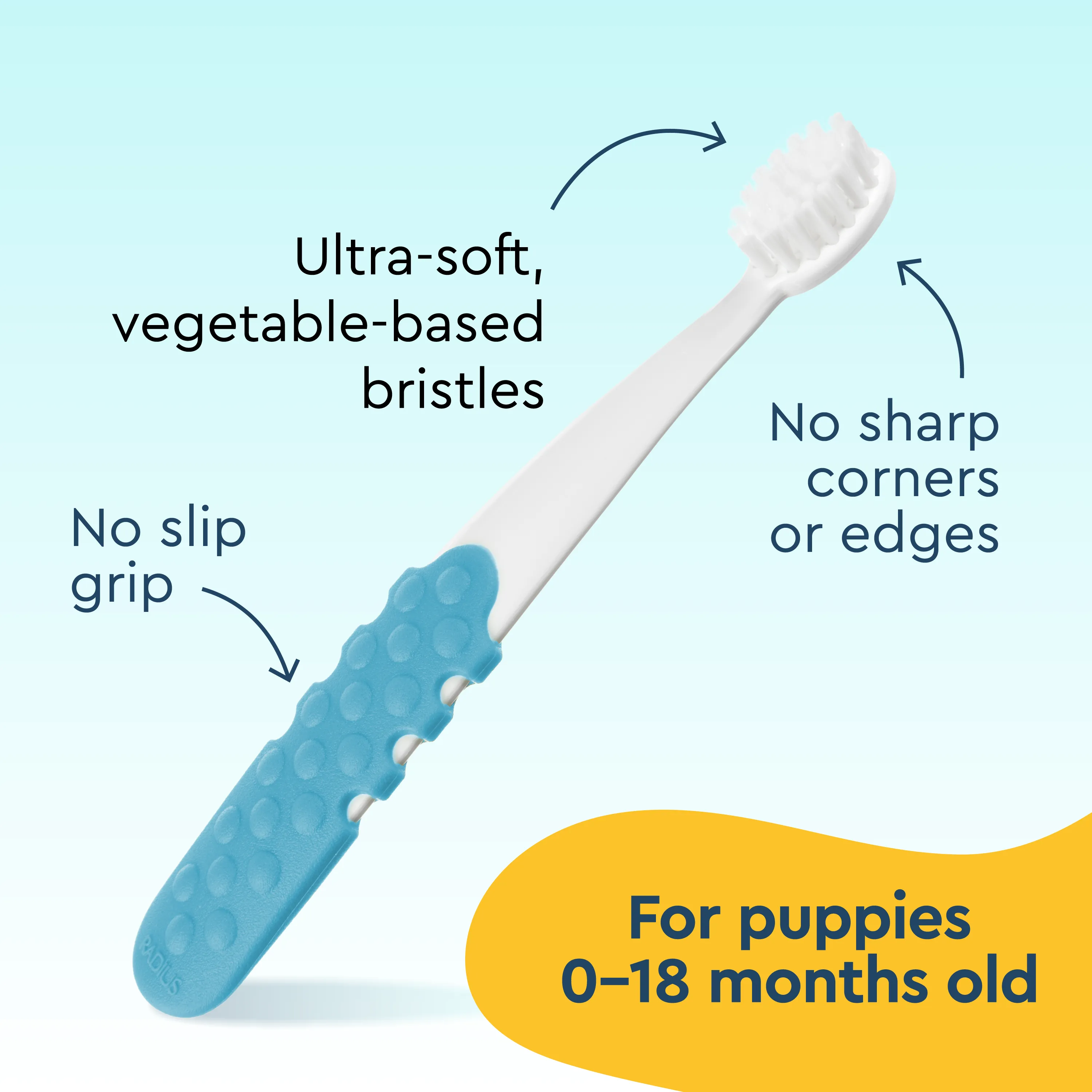 Pet Toothbrush, Lush & Plush