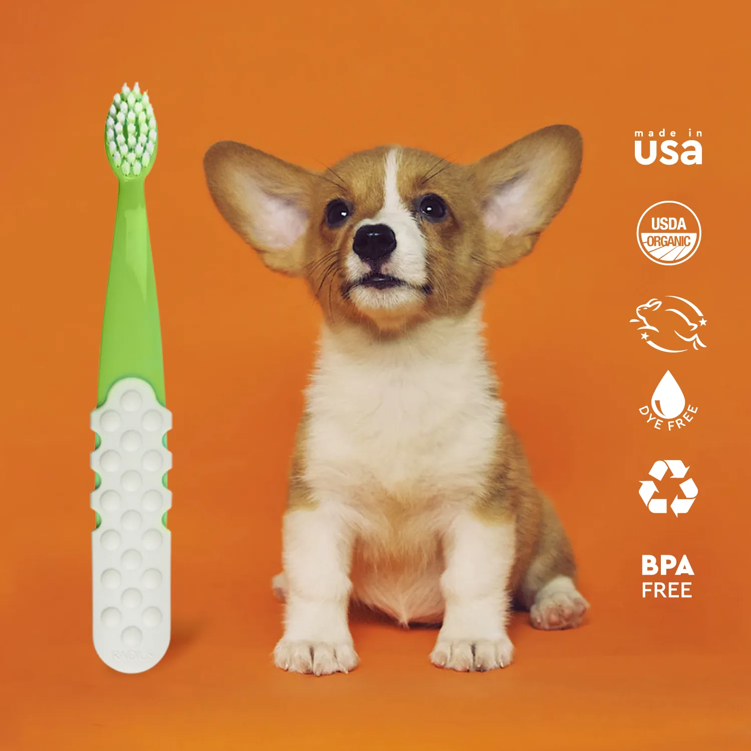 Pet Toothbrush, Lush & Plush