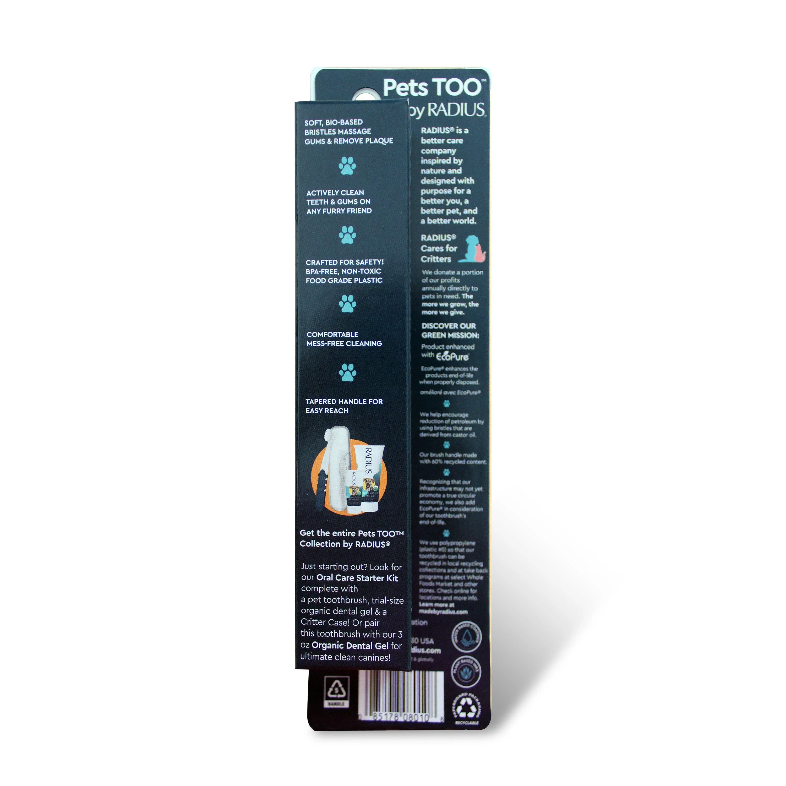 Pet Toothbrush, Lush & Plush