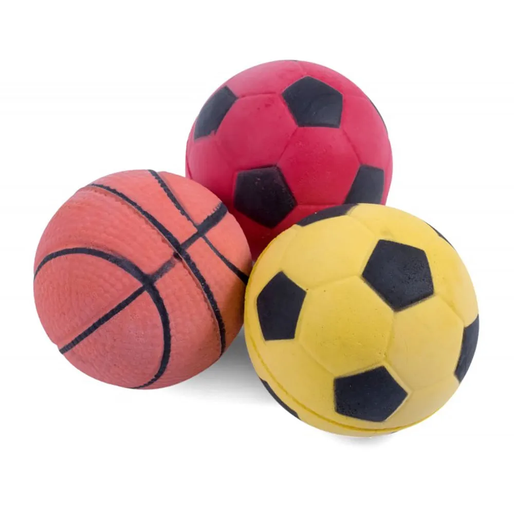 Petface 3 Pack Sponge Balls