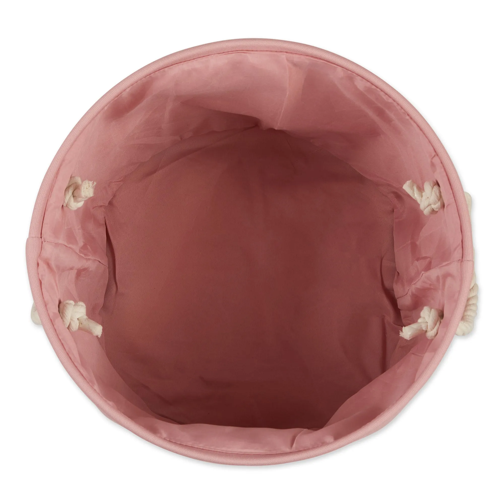 Polyester Pet Bin Paw Rose Round Small 9X12X12