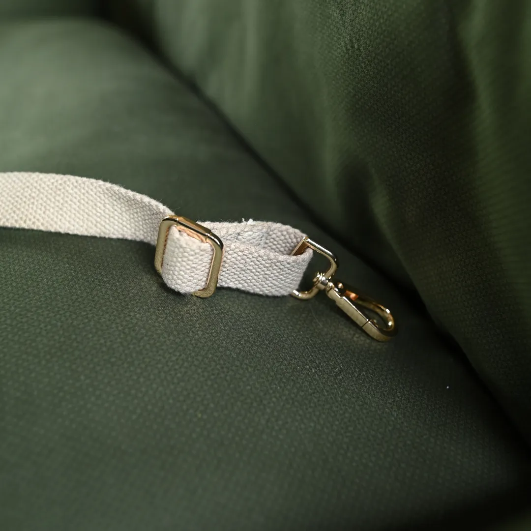 PoochMate Dog Travel Bed Large : Forest Green