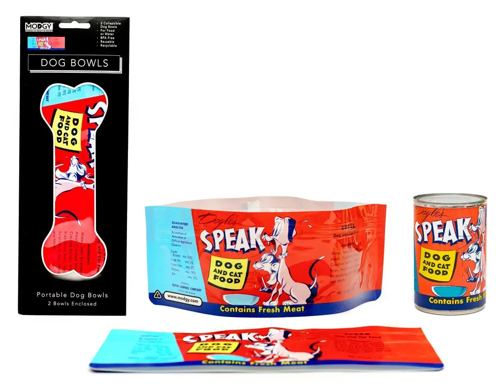 Portable Dog Bowls:Speak!