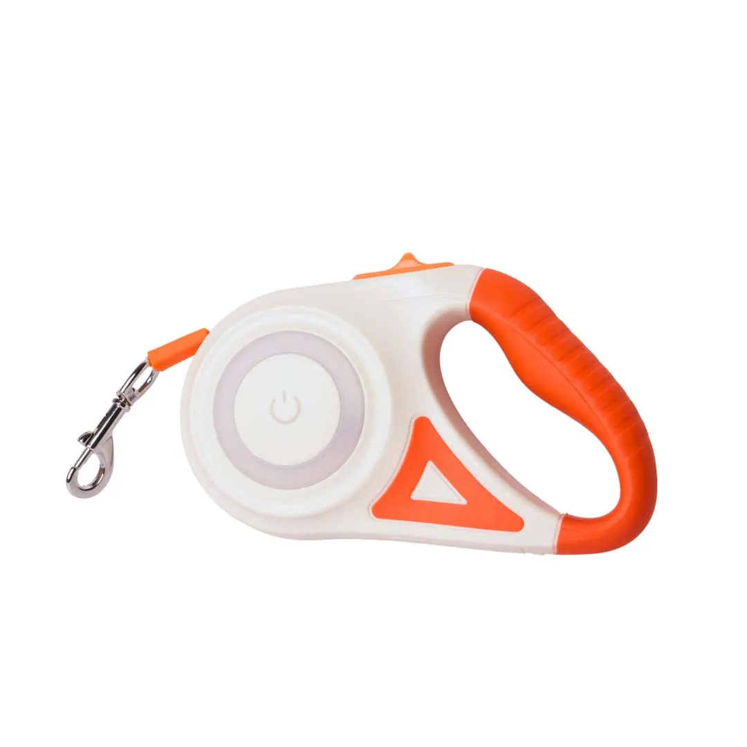 Retractable Leash With LED Lights & Torch