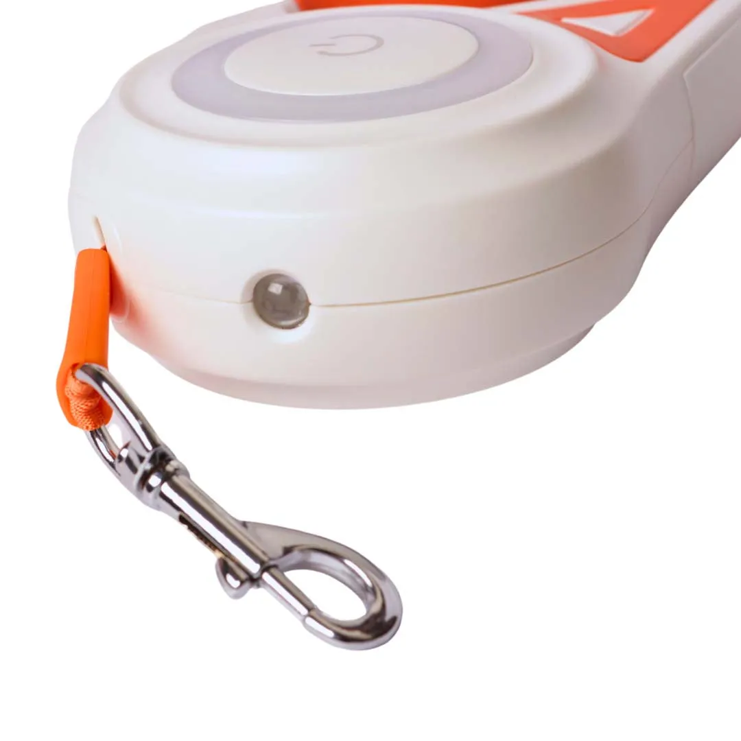 Retractable Leash With LED Lights & Torch