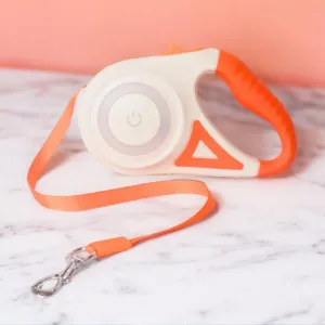 Retractable Leash With LED Lights & Torch