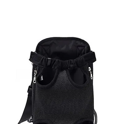 S 28*18cm leopard strips Outdoor portable pet bag, breathable Mesh backpack for cats and dogs AZ19615