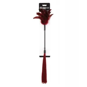 S&M - Sex and Mischief Enchanted Feather Tickler (Burgundy)