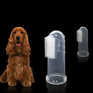 Silicone Super Soft Pet Toothbrush